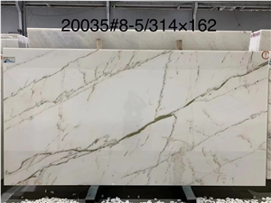 New Calacatta Oro Marble Bianco Stone Slabs