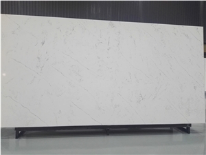 Artificial Quartz Cecilia White Stone Slabs And Tiles