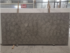 Artificial Quartz Desert Grey Stone Slabs And Tiles