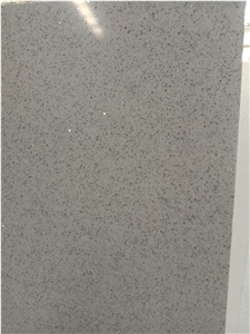 Artificial Stone Granule Series Sparkle Grey Quartz Big Slab