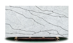 Concrete Series Lavory Brown Quartz Big Slab