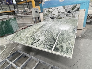 Green Marble Composite Honeycomb Backed Panel Wall Decor