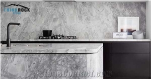 Calacatta Marble Grey Amber Grey Kitchen Countertop