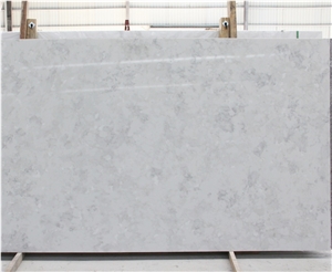 Popular White Quartz Cement Concrete Finish