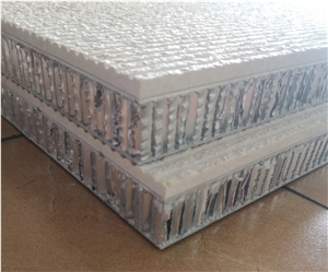 Crema Pinta Limestone Aluminum Honeycomb Stone Panel