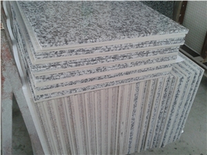 White Marble Laminated With Ceramic Used For External Wall