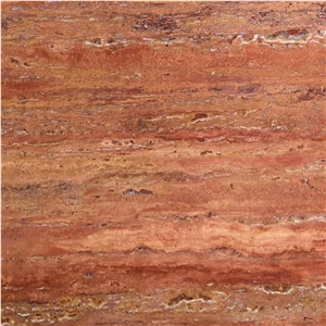 Rose River Travertine Slabs Used For Interior And Exterior