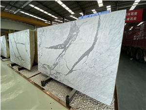Statuary Marble Wall Slab For Bathroom And Floor