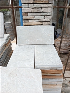 Benin S. White Quartzite Tiles