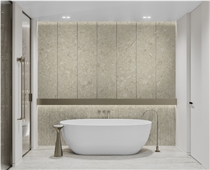 Hot Bathroom Area Shower Wall Engineered Marble