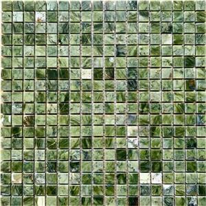 Church Mosaic Tile, Dandong Green Mosaic Tiles, Green Tiles