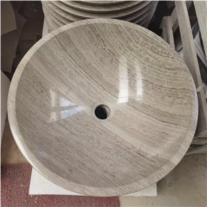 Solid Stone Pedestal Wash Basin Marble Carrara Oval Art Sink