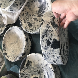 Stone Kitchen Dining Accessories Marble Serving Plates Dish
