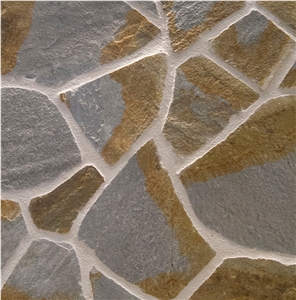 Rusty Grey Natural Stone, Irregular Flagstone