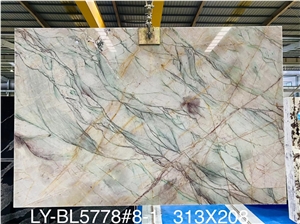 High Quality Polished  Aurora Borealis Quartzite Tiles Floor