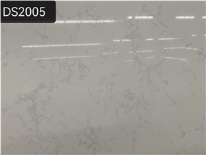 Carrara Series 20Mm Thickness Quartz Slabs