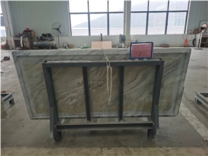 Bianco Monte Marble Rectangle Tops Work Restaurant Table