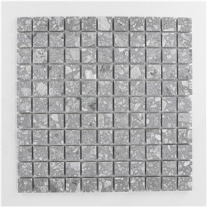 China Grey Terrazzo Hexagon Mosaic