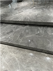 Grey Sintered Stone Stair Tread