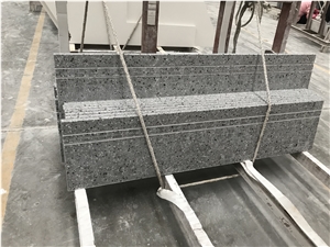 Grey Terrazzo Artificial Inorganic  Staircase