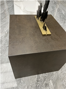 Hot And Special Brown Sintered Stone Table Top