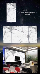 Artificial Stone Slabs Sintered Stone Grey Color For Wall