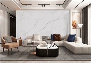 China Top Quality Calacatta Sintered Stone For Villa Design