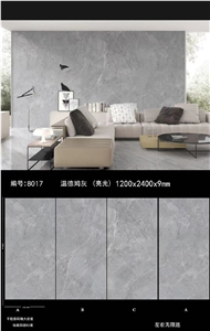 New Popular Artificial Stone Sintered Stone Slabs Amani Grey