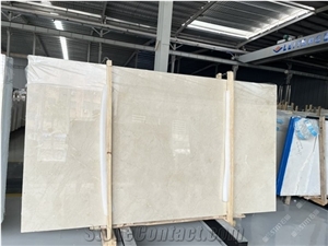 Spain Crema Marfil Marble Tiles &Slabs Cut In China