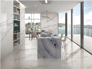 Sintered Stone Alpenliebe White For Indoor Design
