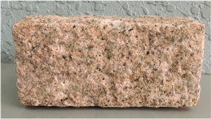 YELLOW BD CUBIC- Yellow Binh Dinh Granite Cobblestone, Pavers, Cubestone