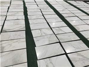 Calacatta White Natural Marble Slabs&Tiles For Floor Or Wall