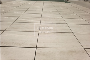 Moca Cream Limestone Honed Tile OF Indoor/Outdoor Floor/Wall