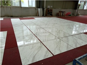 Volakas White Marble Slabs&Tiles And Waterjet For Floor/Wall