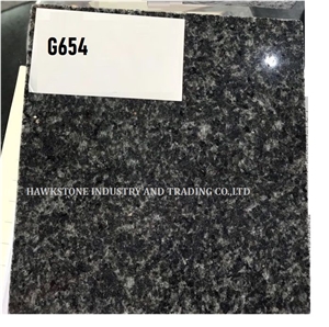 G654-1 Granite Tile /Slab/ Cut Size, Sesame Black Granite