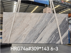 High Polished Natural Marble Palissandro Blue