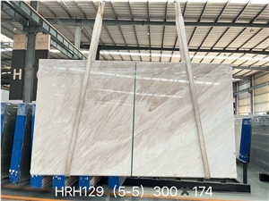 Italy Marble Palissandro White Marble Slab Tile