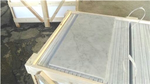 White Carrara Cd Marble Tiles 305X305X10 MM