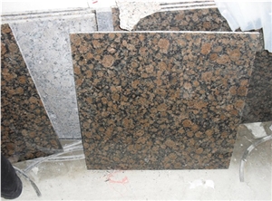 Baltic Brown Granite Polished Thin Tiles Flooring