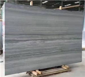 Blue Wood Grain Marble Slab And Tiles For Sale
