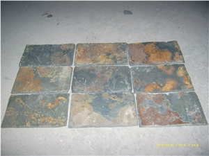 Natural Stone Rusty Roofing Slate Tiles