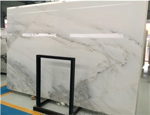 White Jade Marble With Wave Grains Tiles & Slabs