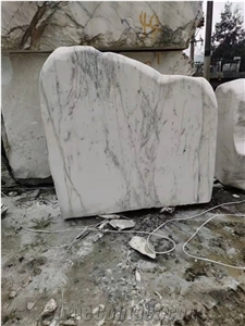 White Jade Marble With Wave Grains Tiles & Slabs