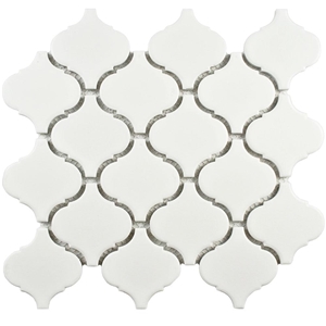 White Marble Mosaic Tiles For Wall Decoration