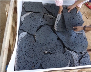 Wholesale Lava Stone China Honed Flooring Tiles