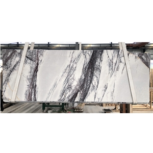 Wholesale White Milas Lilac Marble Tiles Slabs