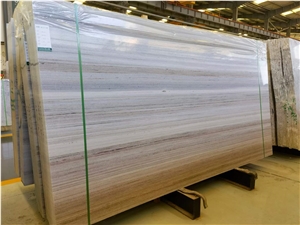 China Palissandro Crystal Wood White Marble Slab Wall Tiles