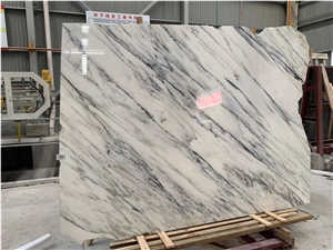 Oriental White China Statuario White Marble Slabs & Tiles