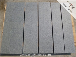 Flamed/Brushed/G654 Sesame Grey Granite Slabs/Tiles