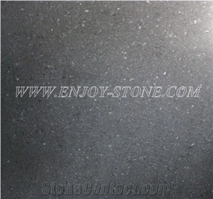 Honed G684 Fuding Black Pearl Granite Tile